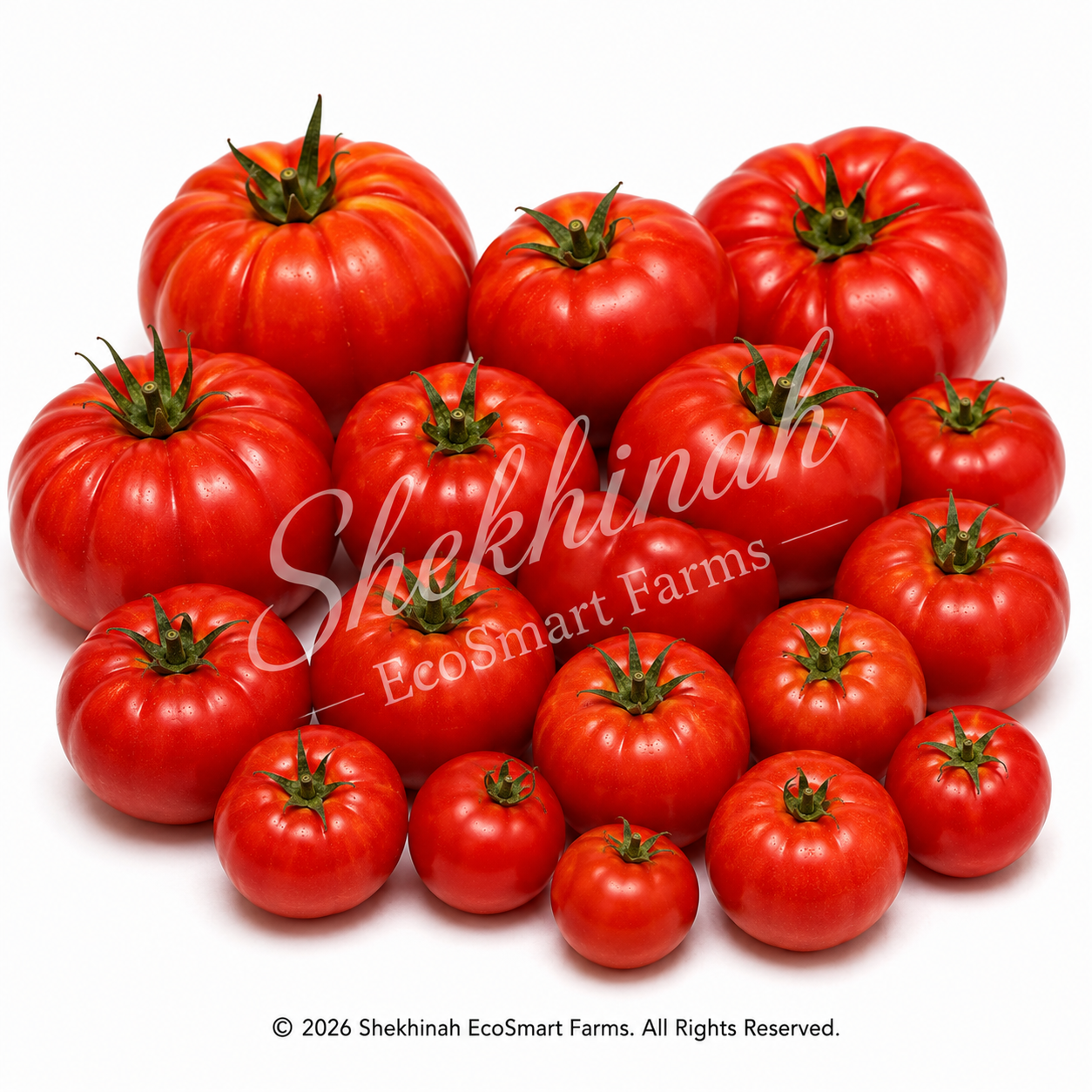Tomatoes · Slicing Varieties (Defiant, Subway, Polbig)